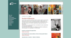 Desktop Screenshot of kunstschule-koeln.de
